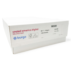 Coated America Digital Gloss 80lb/120g Paper 12x18 1300/case
