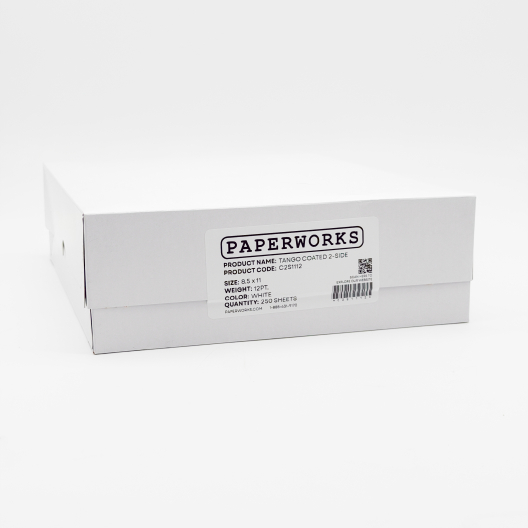 Tango Semi-Gloss Coated 2-side Cover 8-1/2x11 12pt/260g 250/pkg