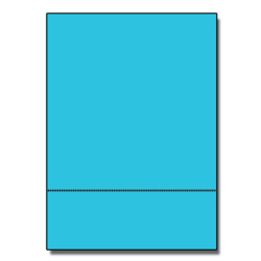 Perforated at 3-2/3