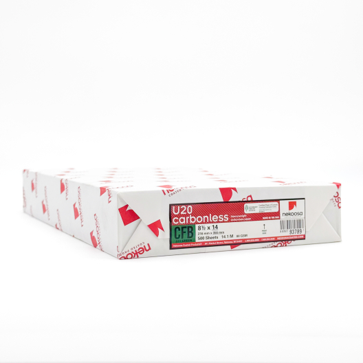 Carbonless CFB Green 8-1/2x14 500/pkg