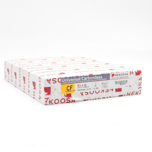 Carbonless CF Manila 105lb Tag 8-1/2x11 250/pkg