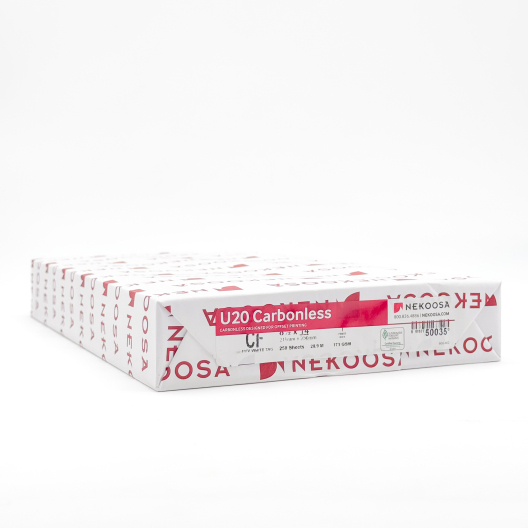 Carbonless CF White 105lb Tag 8-1/2x14 250/pkg
