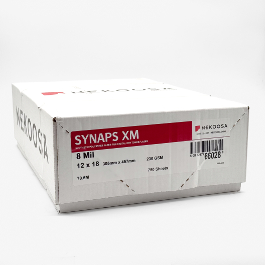 Synaps Digital XM 8mil/230g 12x18 750/Case