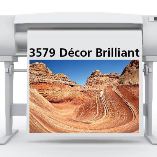 SIHL 3579 Decor Brilliant Matte Canvas 15mil 24in x 40ft 2in/core 1/case
