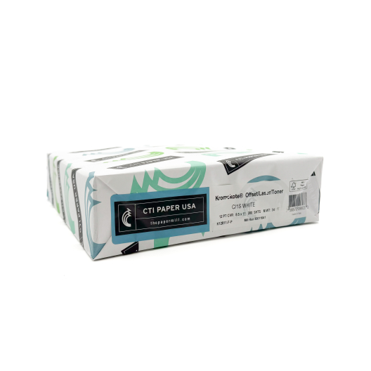 Kromekote Hi Gloss C1S Cover 8-1/2x11 12pt/250g 200/pkg