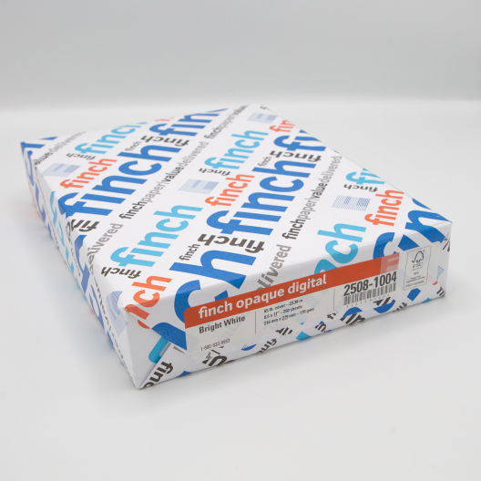 Finch Opaque Digital 8-1/2x11 65lb/176g Cardstock 250/pkg