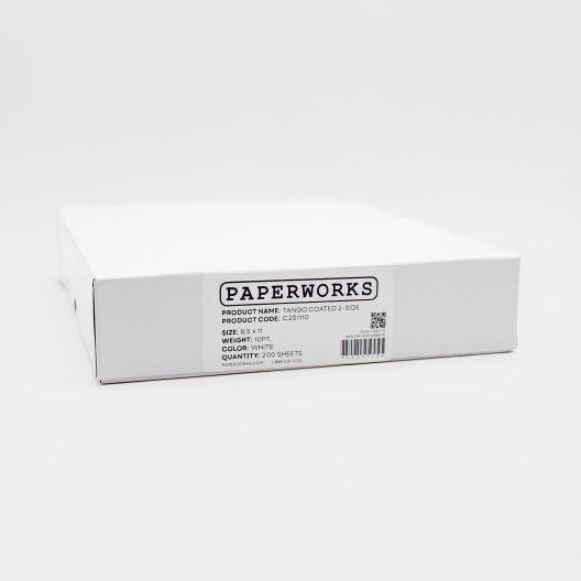 Tango Semi-Gloss Coated 2-side Cover 8-1/2x11 10pt/220g 200/pkg