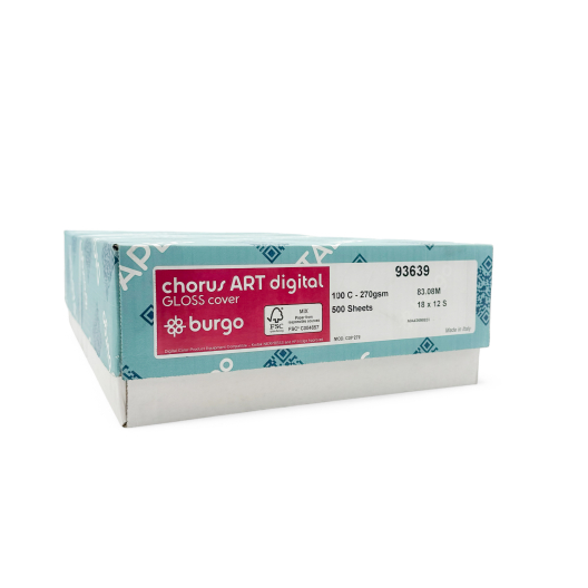 Chorus Art Recycled Digital Gloss 100lb/271g Cardstock 18x12 500/case