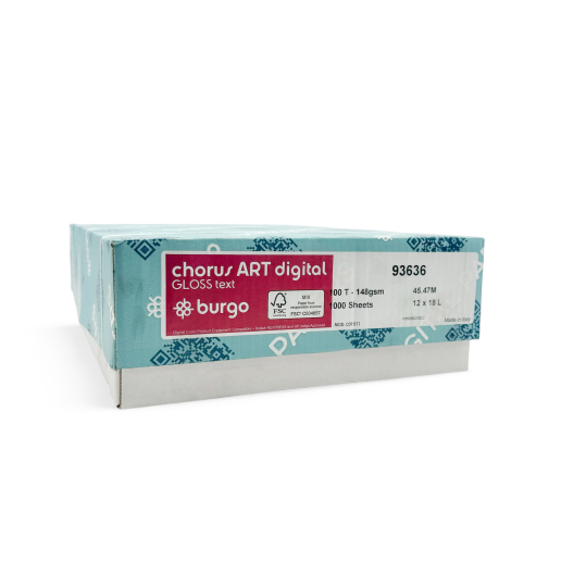Chorus Art Recycled Digital Gloss 100lb/148g Paper 12x18 1000/case
