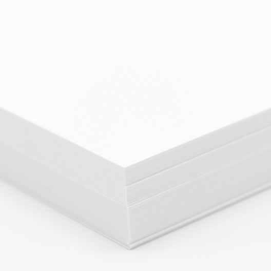 Plike Cover White 8-1/2x11 122lb/330g 50/pkg