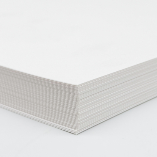 Mohawk Via Linen Pure White 80lb/216g Cardstock 8-1/2x14 250/pkg