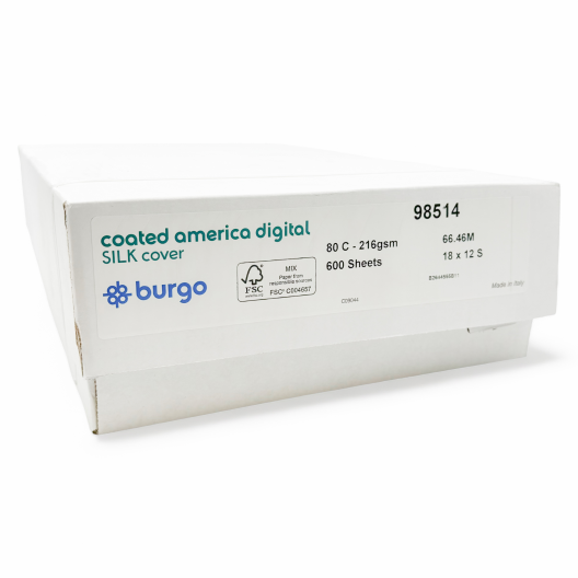 Coated America Digital Silk 80lb/216g Cardstock 18x12 600/case
