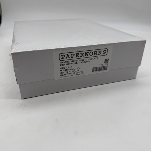 Tango Semi-Gloss Coated 2-side Cover 8-1/2x11 18pt/345g 175/pkg