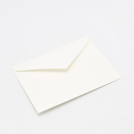 Crane's Lettra Fluorescent White A2 Envelope Pointed Flap 50pkg