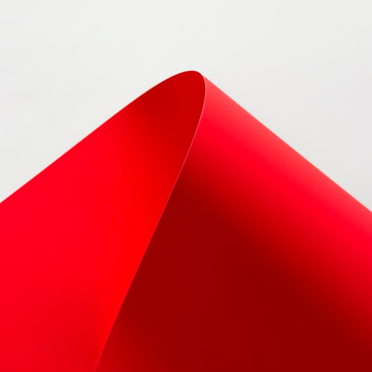 KernowPrint Pro Vivid Safety Red Polyester 5mil/165g 8-1/2x11 100/pkg
