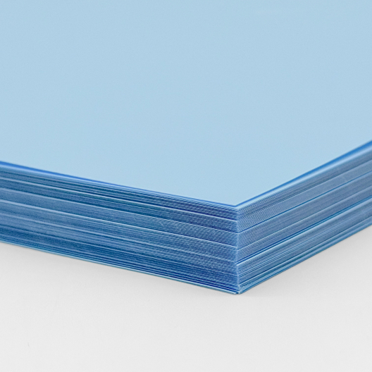 KernowPrint Pro Blue Pastel Polyester 5mil/165g 8-1/2x11 100/pkg
