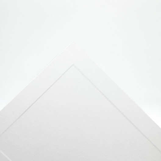 Baronial Panel Card White 4Bar (3-1/2x4-7/8) 250/box
