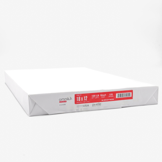 Omnilux Opaque Digital 18x12 100lb/271g Cardstock 125/pkg