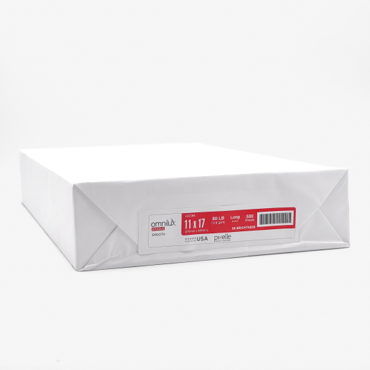 Omnilux Opaque Digital 11x17 32/80lb/120g Paper 500/pkg