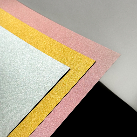 Grafitti Digital Polyester Pearlescent Gold 8-1/2x11 8mil/250g 50/pkg