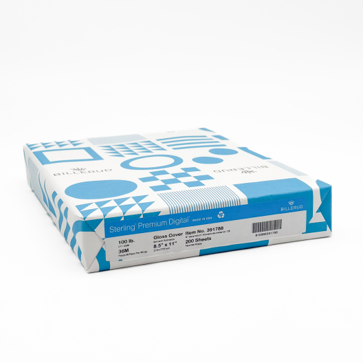 Sterling Premium Digital Gloss 100lb/271g Cover 8-1/2x11 200/pkg