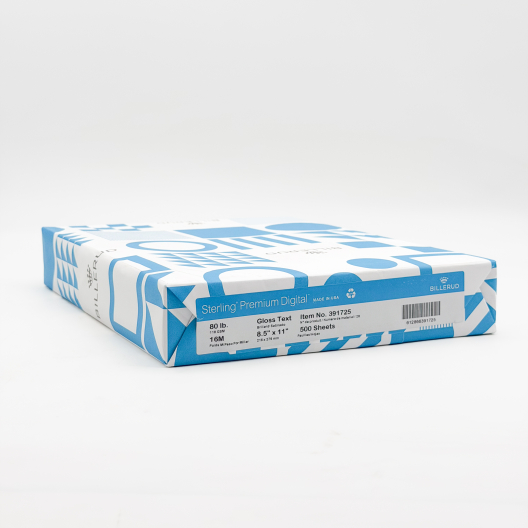Sterling Premium Digital Gloss 80lb/120g Paper 8-1/2x11 500/pkg