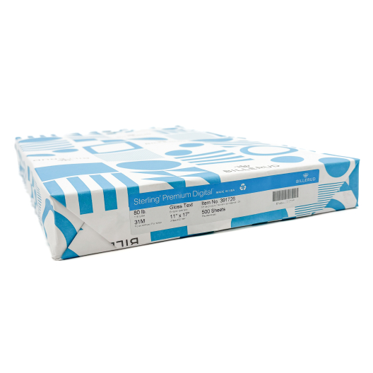 Sterling Premium Digital Gloss 80lb/120g Paper 11x17 500/pkg
