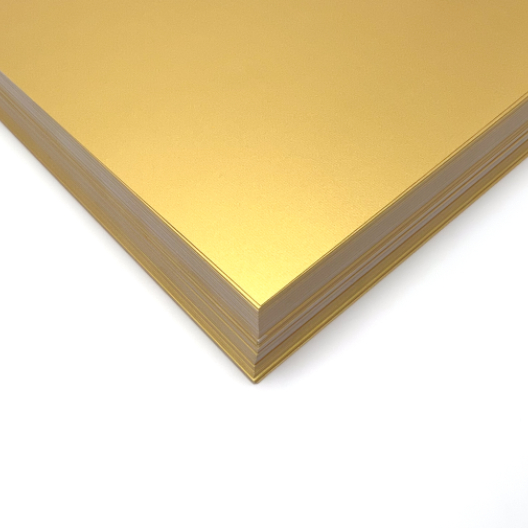 Grafitti Digital Polyester Pearlescent Gold 8-1/2x11 8mil/250g 50/pkg