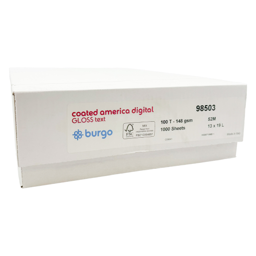 Coated America Digital Gloss 100lb/148g Paper 13x19 1000/case