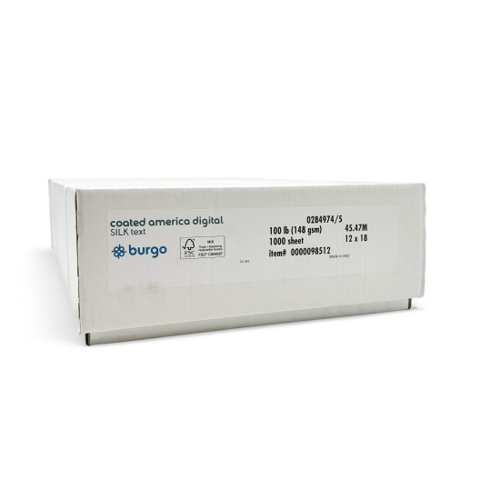 Coated America Digital Silk 100lb/148g Paper 12x18 1000/case