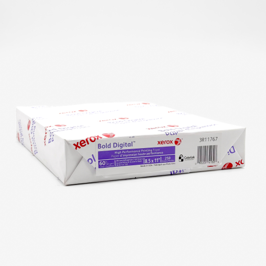 Xerox Bold Digital Cardstock 8-1/2x11 60lb/163g 250/pkg