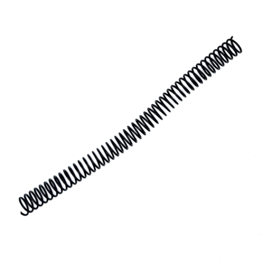 7mm Black Plastic EZ Coil 12