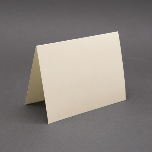 Vellum Bristol Cream Bi-Fold Cards (2-Panel) 67lb/147g Cardstock 8-1/2x11 250/pkg