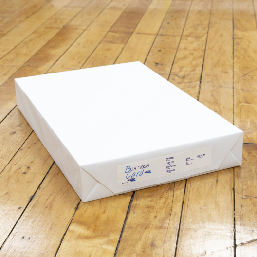 Paperworks BC Cardstock 18x12 80lb/216g Solar White 250/pkg