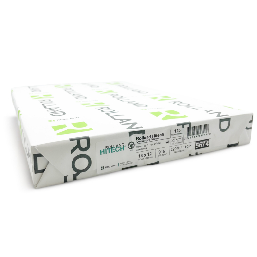 Sustana Hitech Recycled 18x12 110lb/298g Cardstock 125/pkg