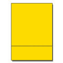 Perforated at 3-1/2  Bright Yellow 8-1/2x11 24lb 500/pkg