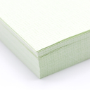 Perforated at 3-1/2 Check Paper Green 8-1/2x11 24lb 500/pkg