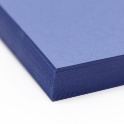 CLOSEOUTS Mohawk Carnival Deep Blue Vellum Finish 80lb/216g Cardstock 8-1/2x11 100/pkg