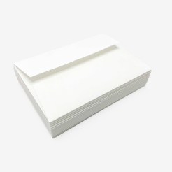 Neenah 100% Cotton Letterpress Fluorescent White A2 (4-3/8 x 5-3/4) 80lb/120g Text 50/pkg