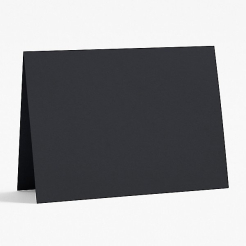  Basis Premium A-9 Foldover Cards Black 8-1/2x11 100/pkg 