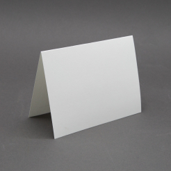  Crest 6 Baronial White Plain Foldover 80lb [6-1/4x9-1/4] 250/box 