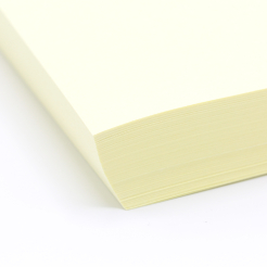  Basis Premium Cover 8-1/2x11 80lb Light Yellow 100/pkg 