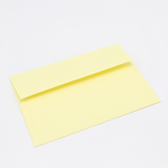  CLOSEOUTS Basis Premium Envelope A2[4-3/8x5-3/4] Light Yellow 50/pkg 