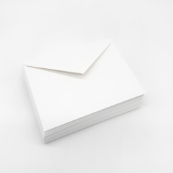  Baronial Envelope White Lee size (5-1/4x7-1/4) 250/box 