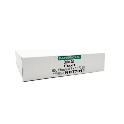  Paperworks Coated Dull 70lb/105g Paper 8-1/2x11 500/pkg 