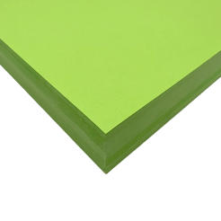 CLOSEOUTS Basis Premium Cover 8-1/2x11 80lb Light Lime 100/pkg 