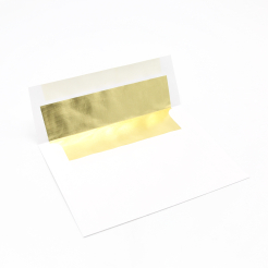   Gold Foil Lined A-2 Envelope [4-3/8x5-3/4] 250/box 